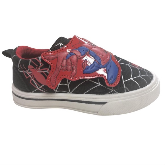 Spider-Man Toddler Boy’s Canvas Shoe size 7 NEW - Picture 2 of 5